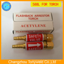 welding torch safety valve Flashback arrestor 588L